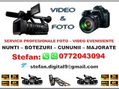 Foto-video, evenimente, drona, promovare imobiliare, tur 360°